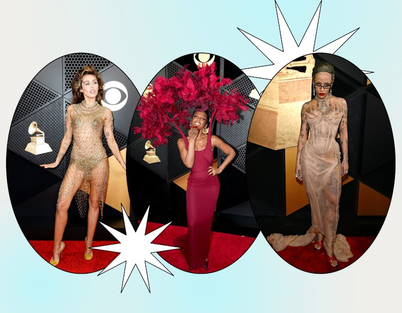 Miley Cyrus, Dawn Richard, and Doja Cat had the most OTT looks at the 2024 Grammys.
