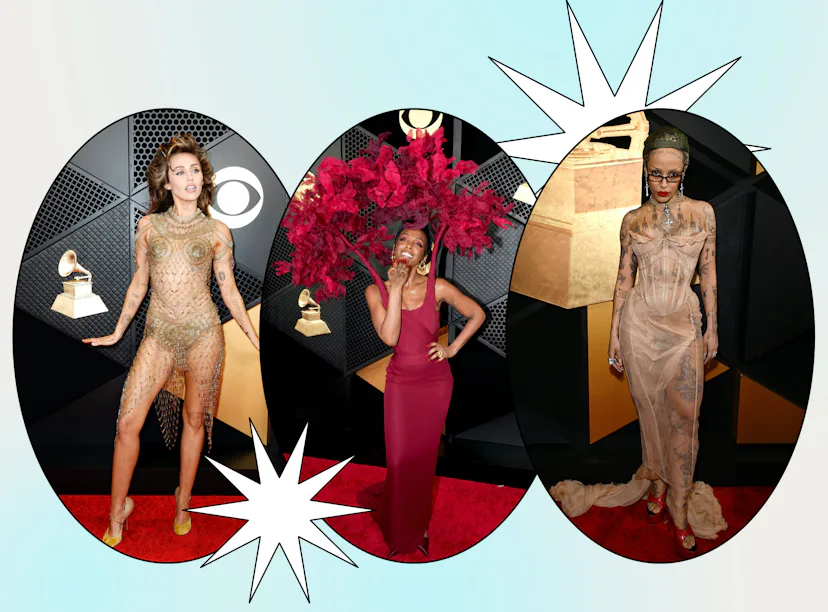 Miley Cyrus, Dawn Richard, and Doja Cat had the most OTT looks at the 2024 Grammys.