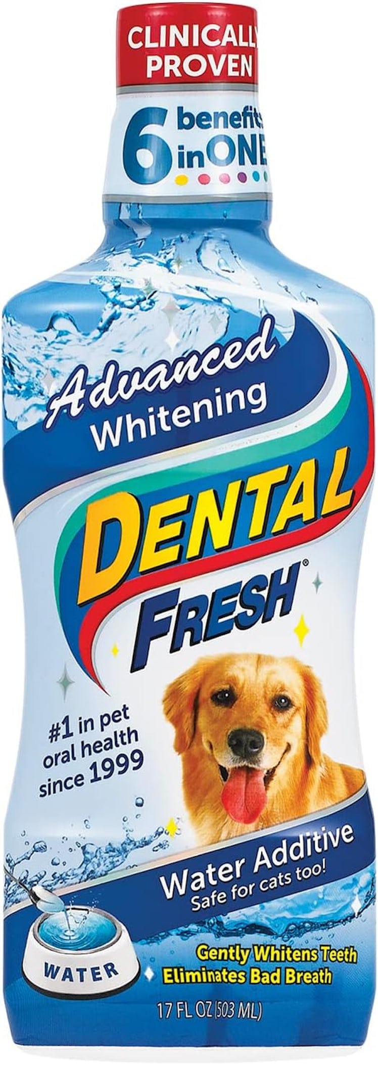 Dental Fresh Advanced Whitening Water Additive (17 Ounces)