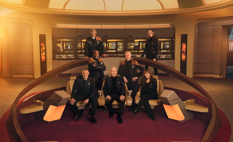 The cast of 'The Next Generation' reunited for 'Picard' Season 3.