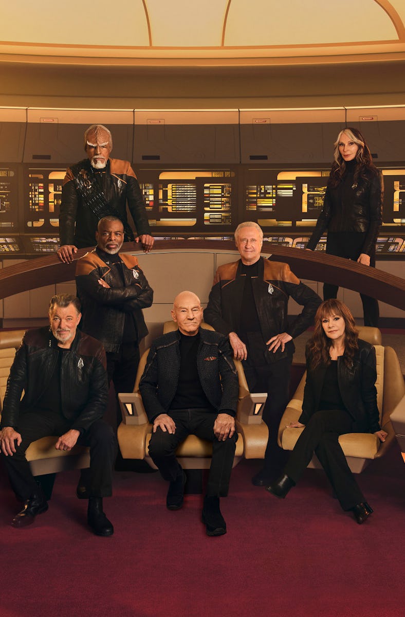 The cast of 'The Next Generation' reunited for 'Picard' Season 3.