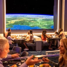 Space 220 is one of many immersive dining experiences at Disney World.