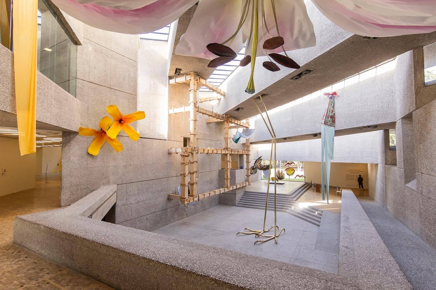 A gallery at the Museo Tamayo in Mexico City