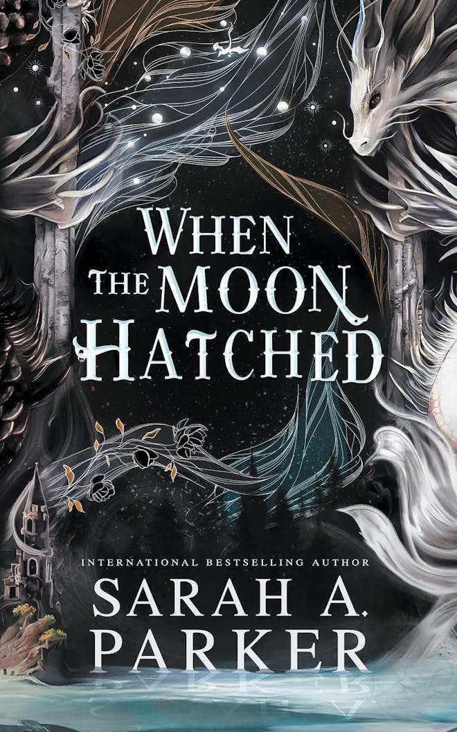 'When the Moon Hatched' by Sarah A. Parker, a romantasy book about dragons going viral on tik tok.