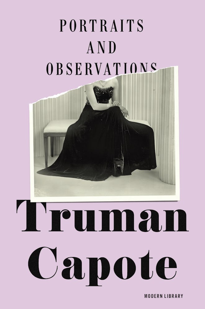 "Portraits and Observations" by Truman Capote