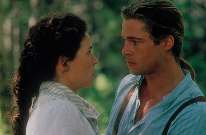 Julia Ormond and Brad Pitt in 'Legends Of The Fall.'