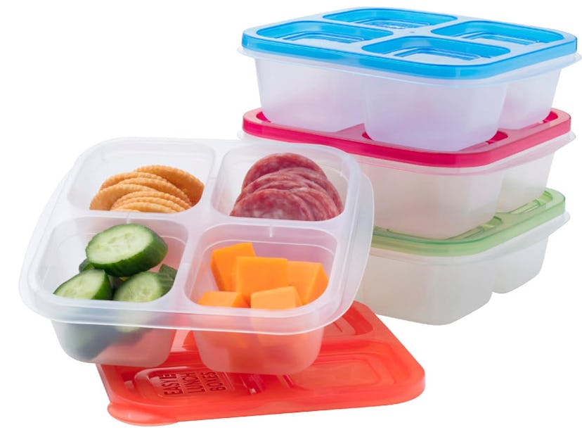 EasyLunchboxes®  Bento Snack Boxes (4-Pack)