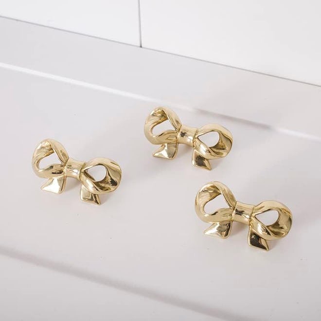 UniDes Gold Bow Knobs (4-Pack)