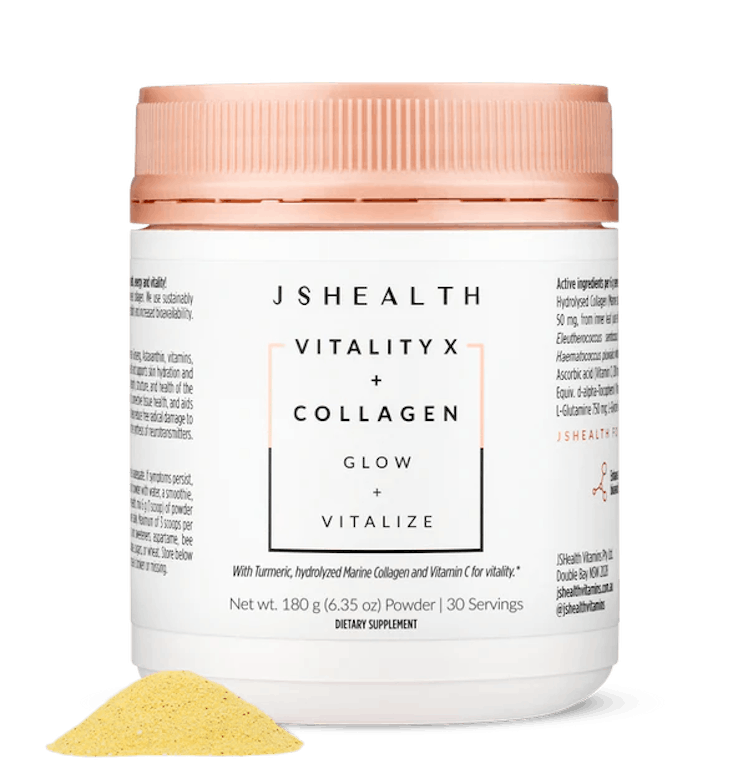 JSHealth Vitamins Vitality X + Collagen Powder