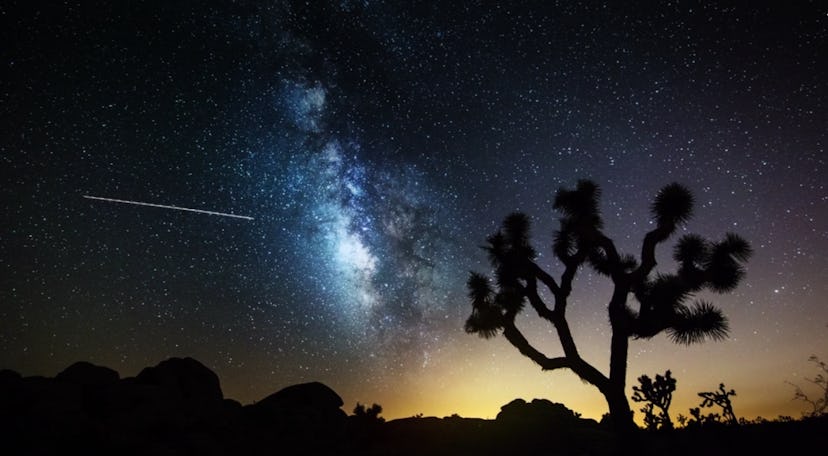 The Milky Way as seen from Yuca Valley, California