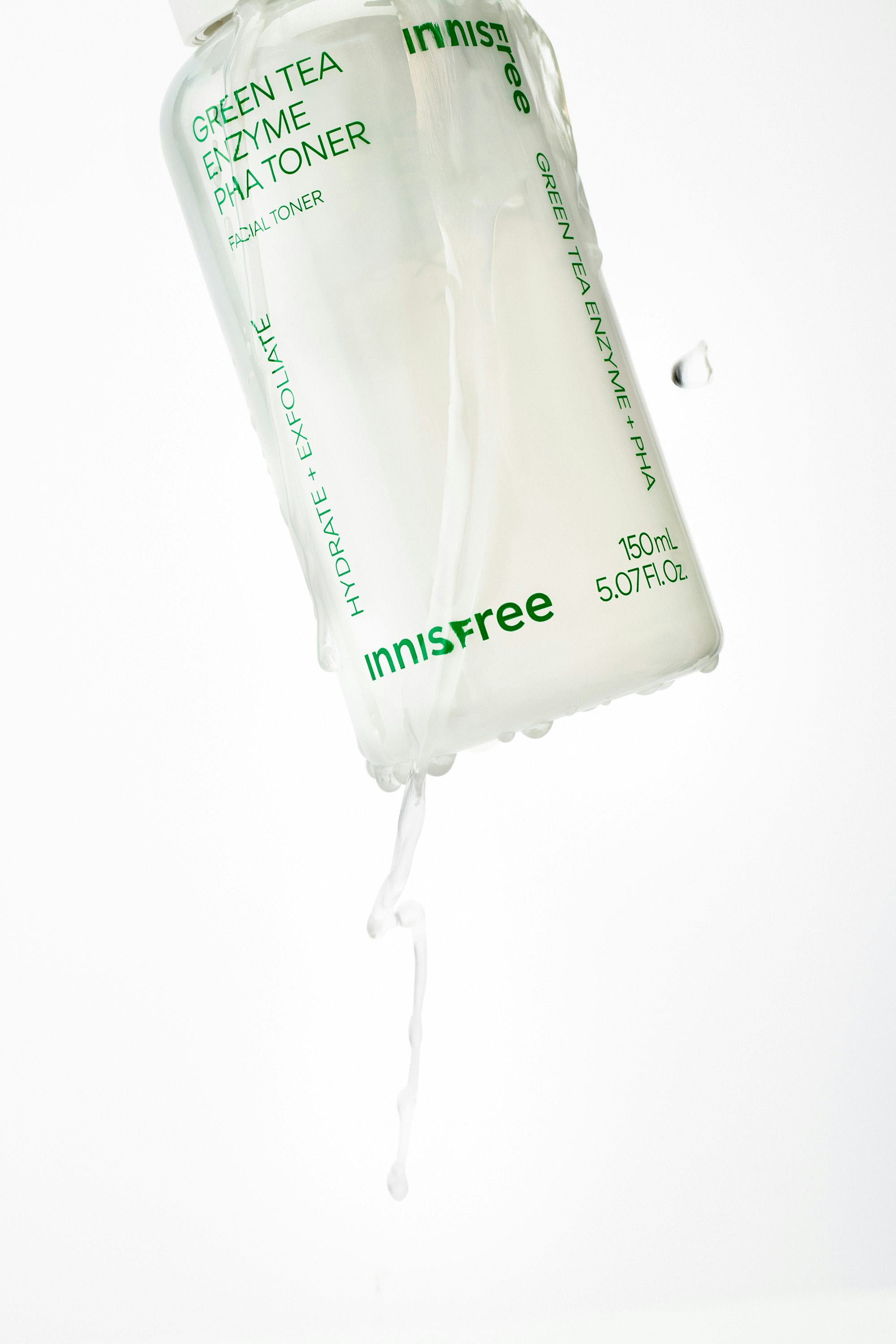 innisfree Green Tea Enzyme 7% PHA Gentle Exfoliating Toner