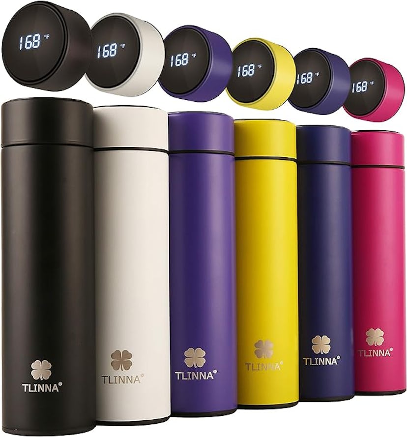 TLINNA Coffee Thermos With Temperature Display