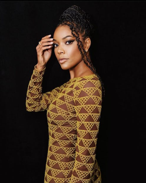 Gabrielle Union spring twists updo