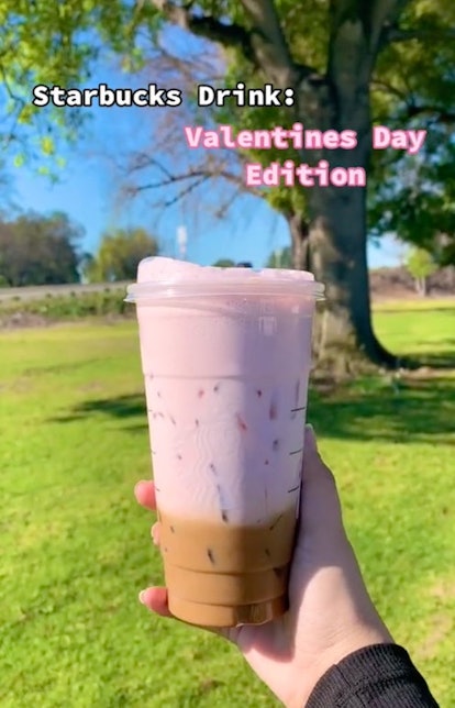 Starbucks secret menu for Valentine's Day.