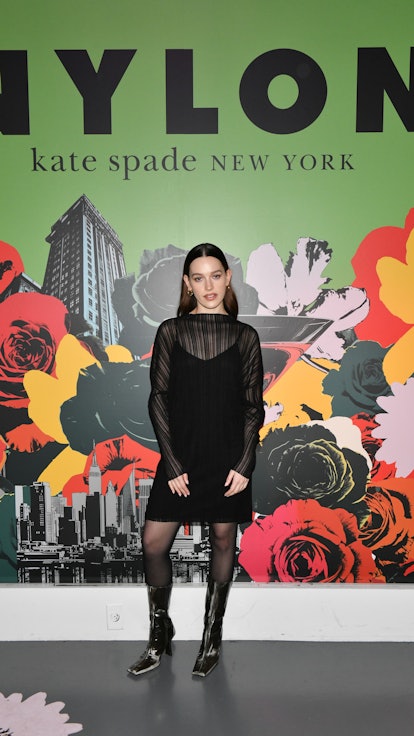 Victoria Pedretti attended NYLON Nights' New York Fashion Week party.