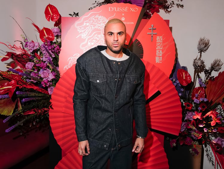 raul lopez at the dusse xo lunar new year dinner in new york city