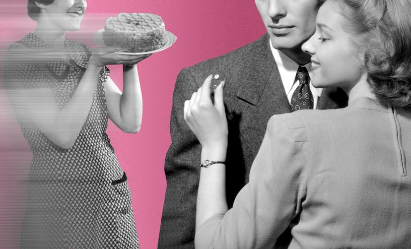 On TikTok, there's a conversation about what are girlfriend benefits vs. wife perks. That's not the ...