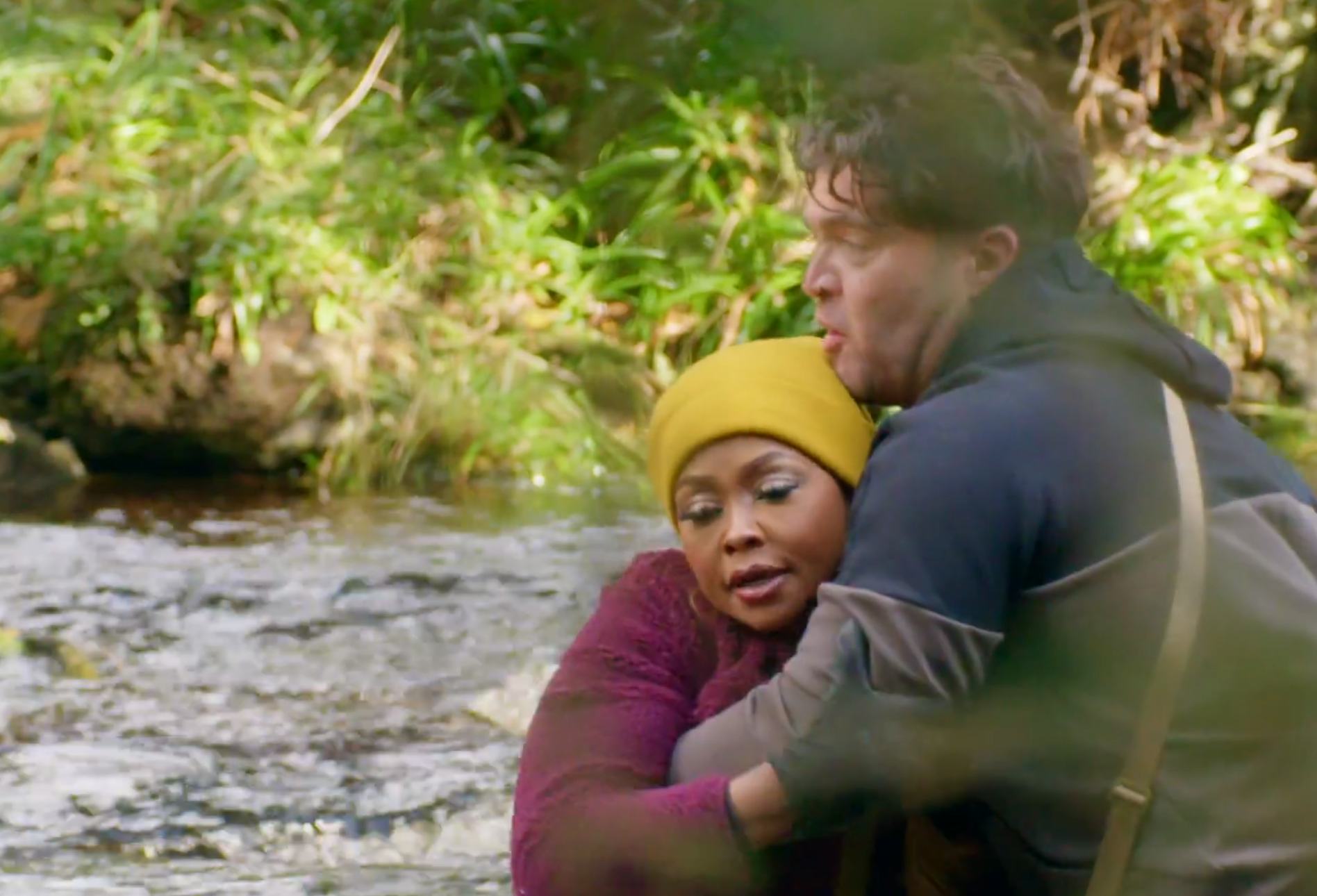 Phaedra and CT on &lsquo;The Traitors.&rsquo; Screenshot via Peacock