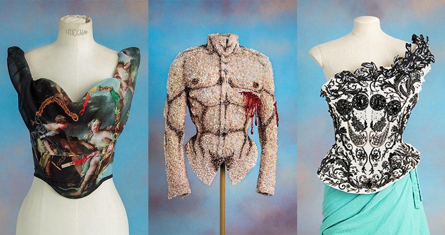 Vivienne Westwood Pastel Striped Corset – Treasures of NYC