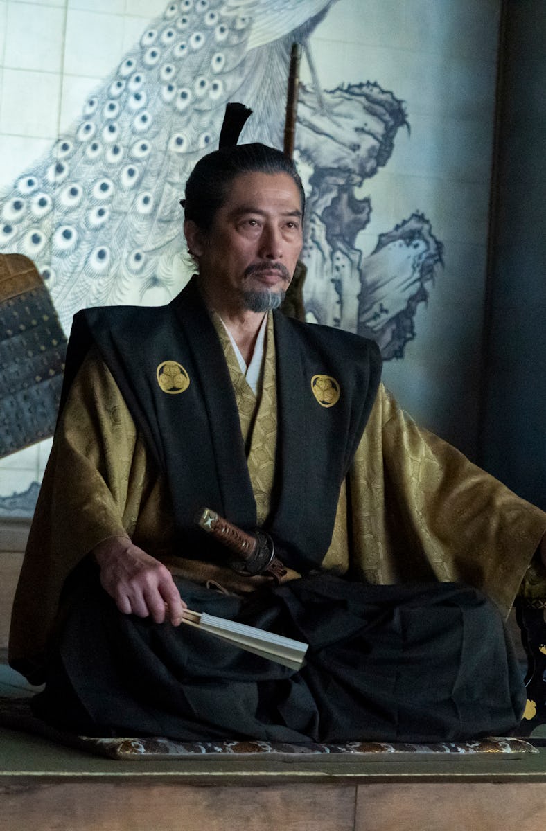 Hiroyuki Sanada and Anna Sawai in 'Shogun' Episode 2