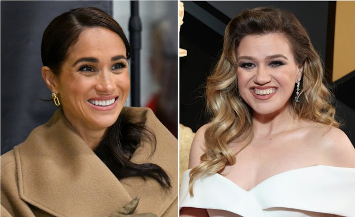 Meghan Markle and Kelly Clarkson