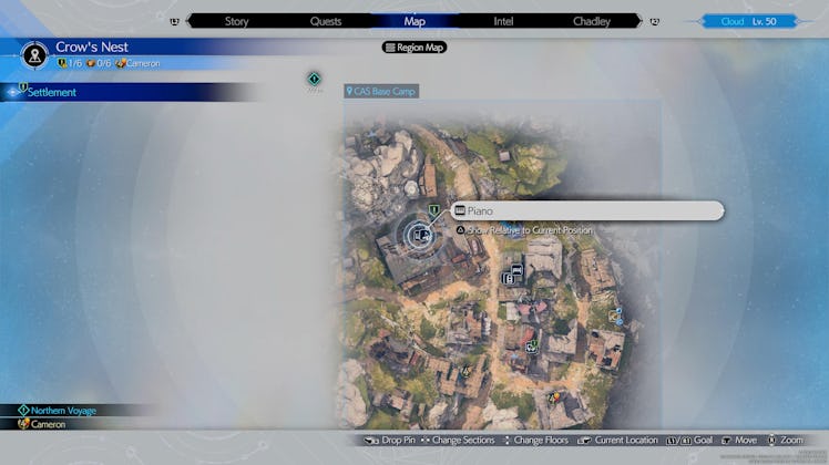 Crow's Nest Map screenshot
