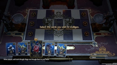Queen's Blood screenshot of starting screen