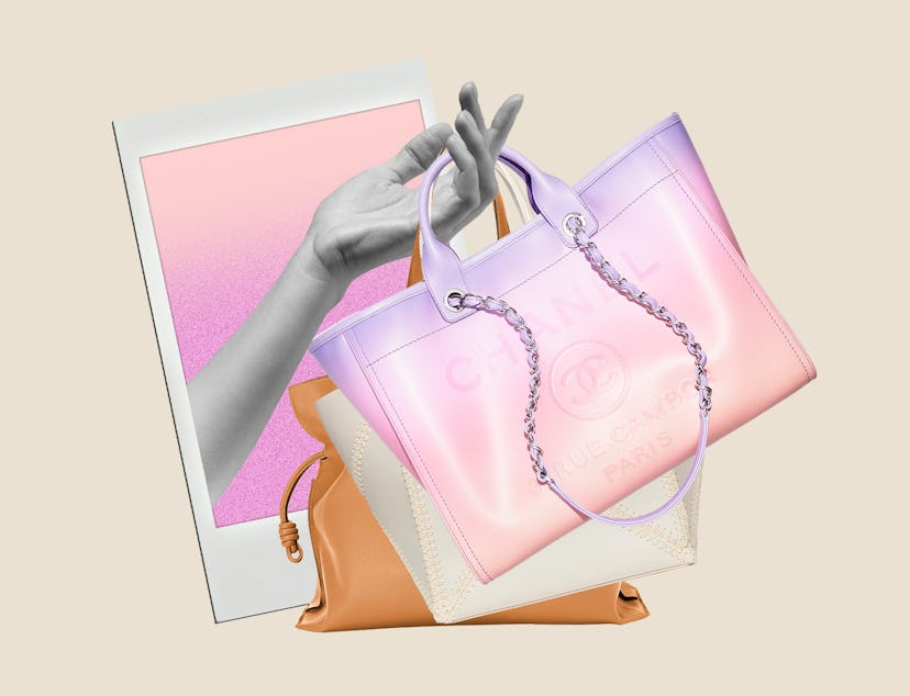 The Loewe Flamenco, Nanushka Origami, and Chanel Shopping Bag