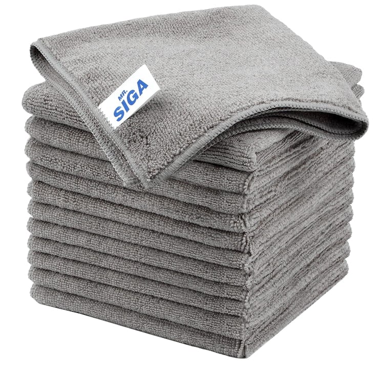 MR. SIGA Microfiber Cloths (12-Pack)