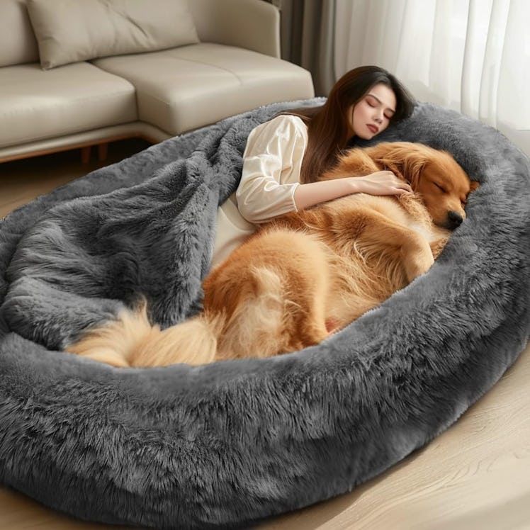 Cozzze Human Dog Bed