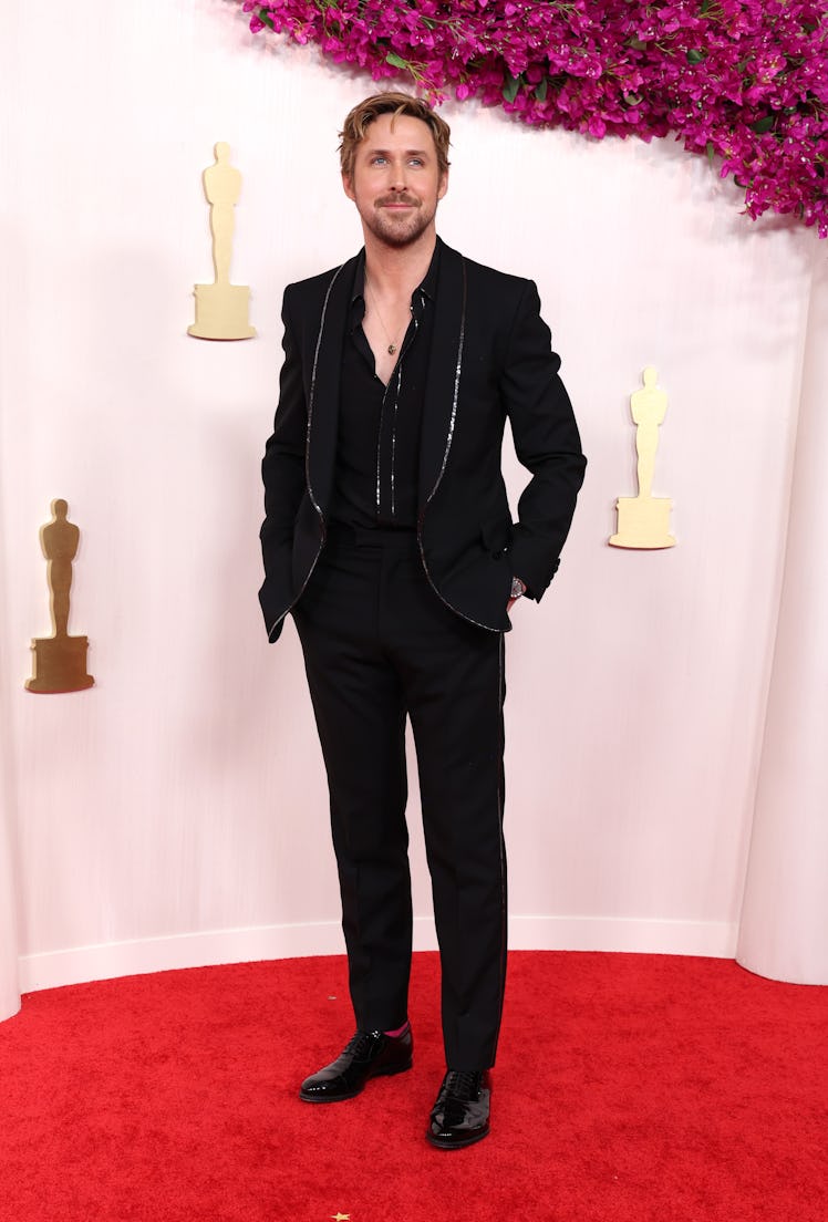 Ryan Gosling attends the 96th Annual Academy Awards on March 10, 2024 in Hollywood, California. (Pho...