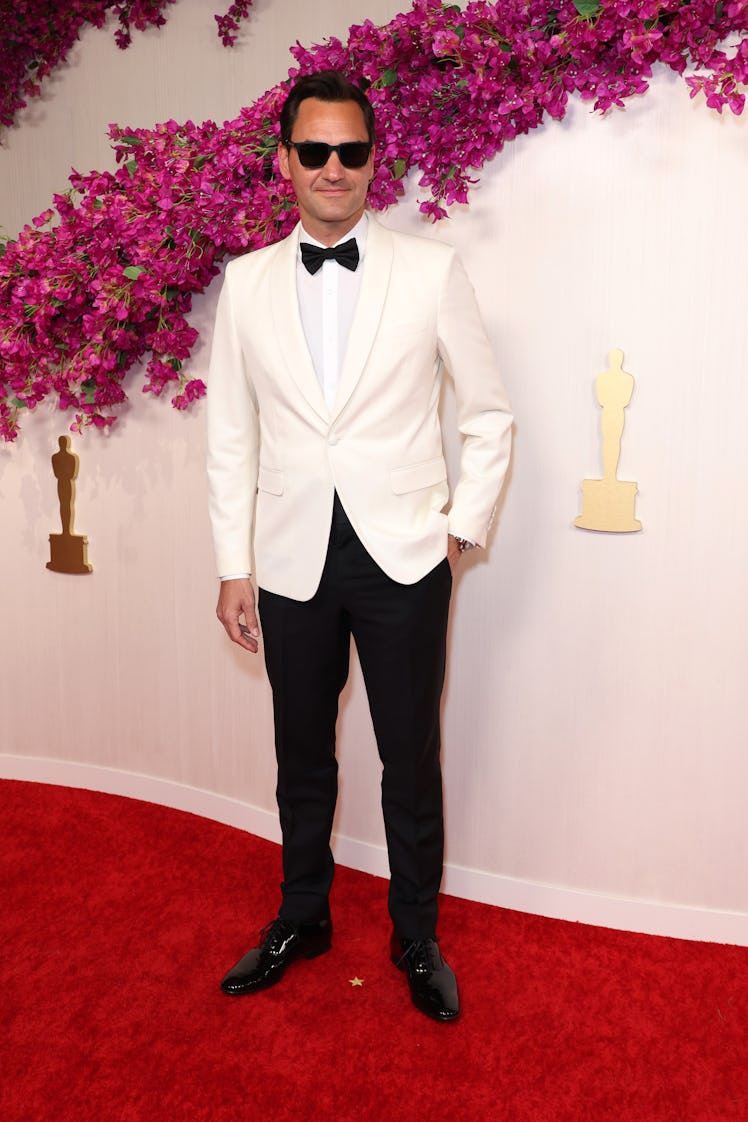 Roger Federer attends the 96th Annual Academy Awards on March 10, 2024 in Hollywood, California. (Ph...