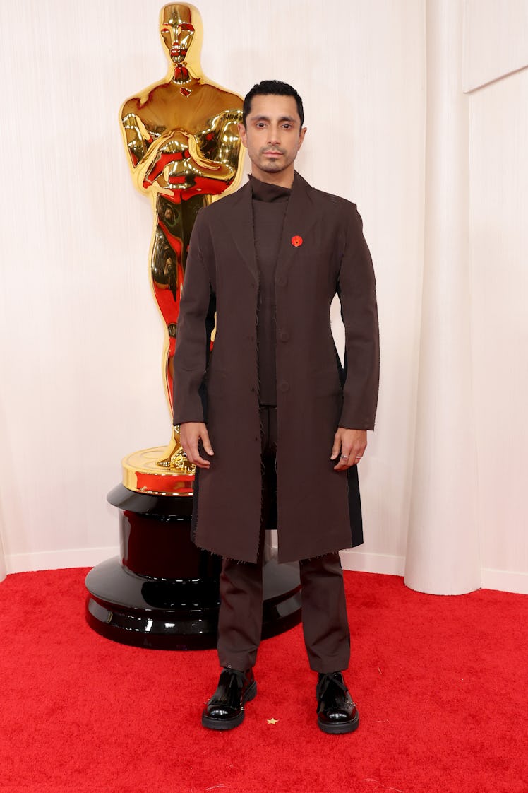 Riz Ahmed attends the 96th Annual Academy Awards on March 10, 2024 in Hollywood, California. (Photo ...