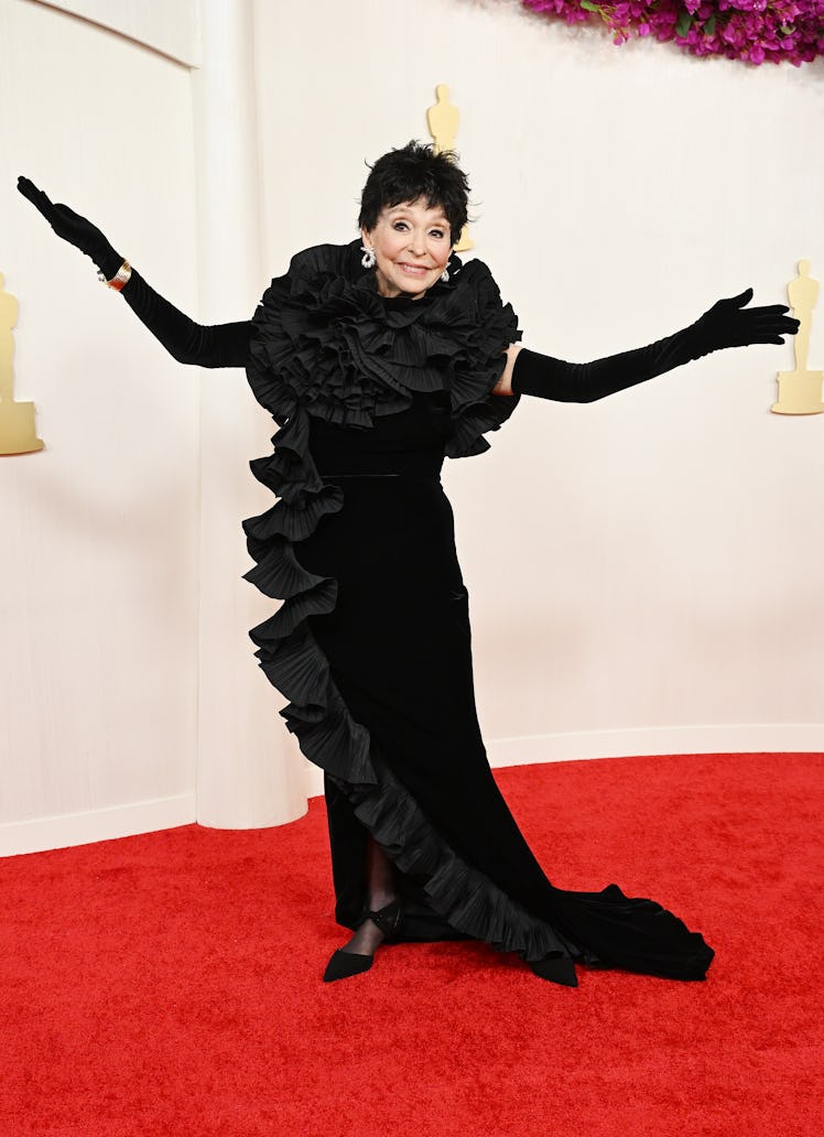 Rita Moreno at the 96th Annual Oscars held at at the Ovation Hollywood on March 10, 2024 in Los Ange...