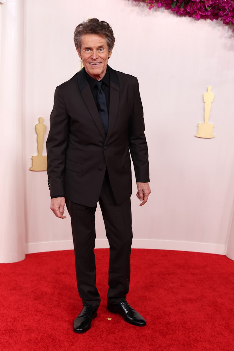 Willem Dafoe attends the 96th Annual Academy Awards on March 10, 2024 in Hollywood, California. (Pho...