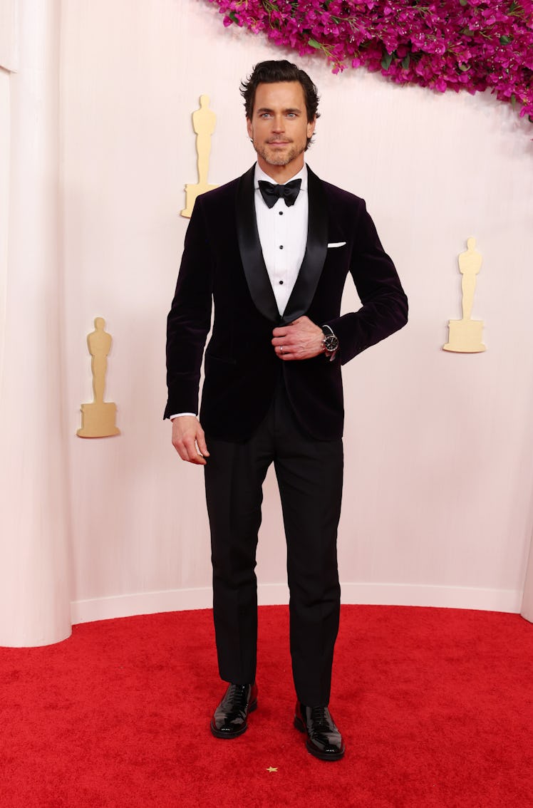 Matt Bomer attends the 96th Annual Academy Awards on March 10, 2024 in Hollywood, California. (Photo...