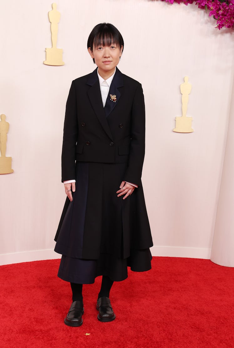 Celine Song attends the 96th Annual Academy Awards on March 10, 2024 in Hollywood, California. (Phot...