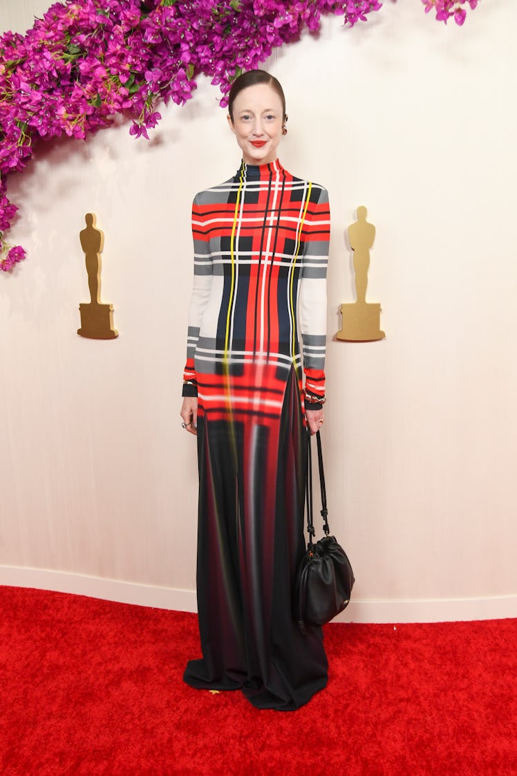 Andrea Riseborough at the 96th Annual Oscars held at Ovation Hollywood on March 10, 2024 in Los Ange...