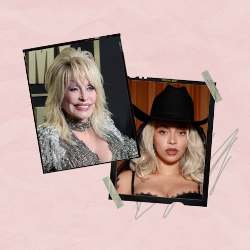 Dolly Parton and Beyoncé.