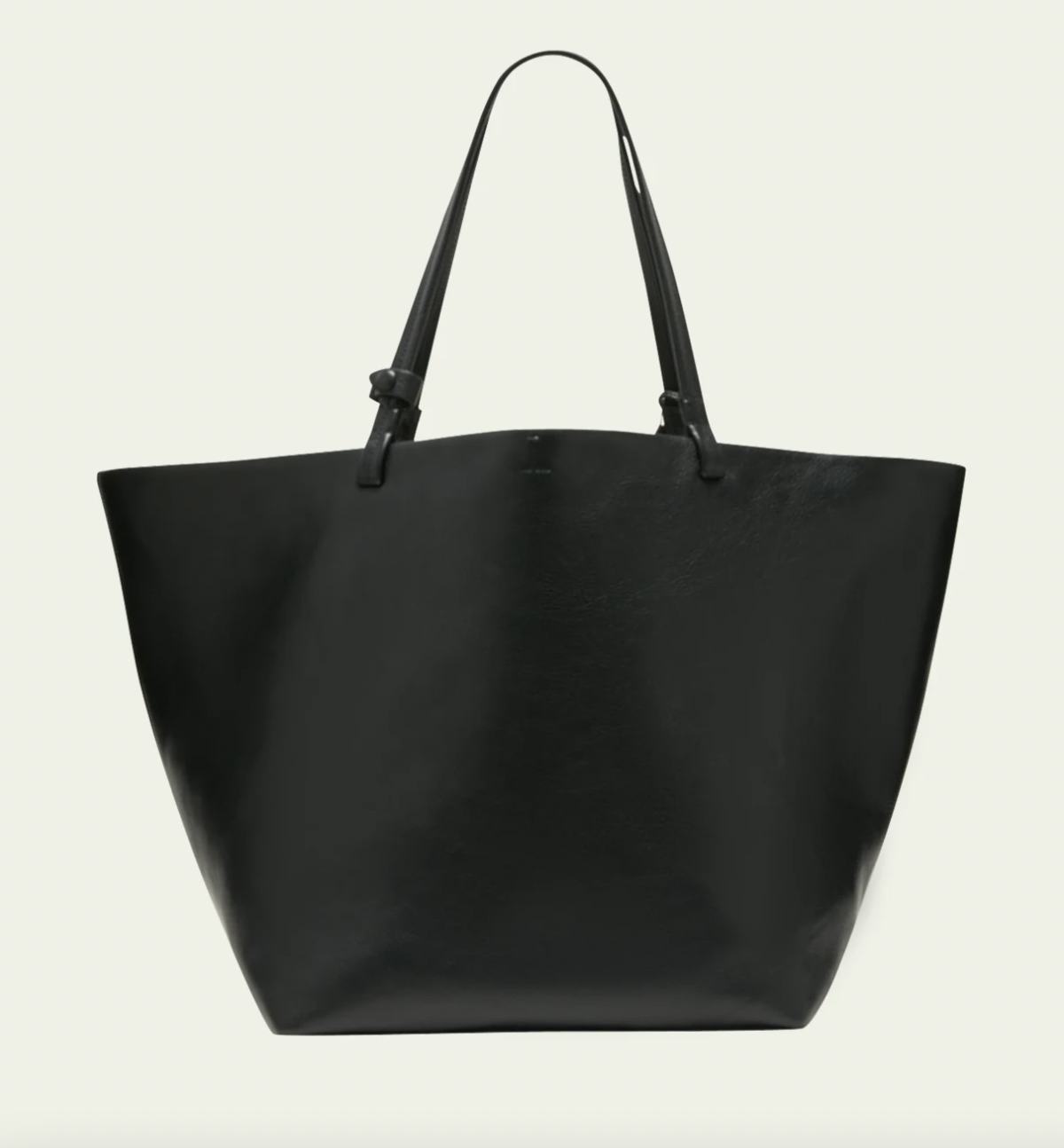 The Row Park Leather Shopper Tote Bag