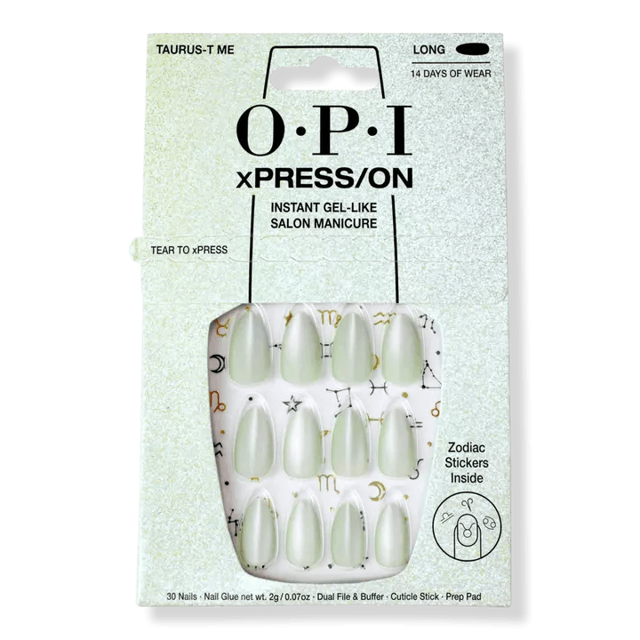 OPI xPRESS/On Big Zodiac Energy Press On Nails in Taurus-t me
