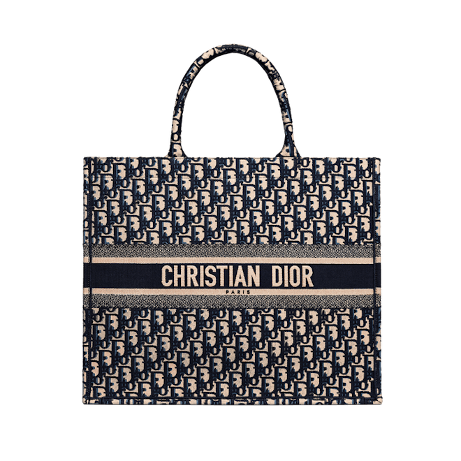 Large Dior Book Tote
