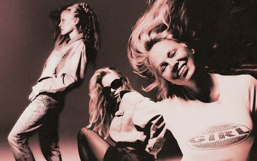 Pamela Anderson x RE/DONE Campaign Photos 2024