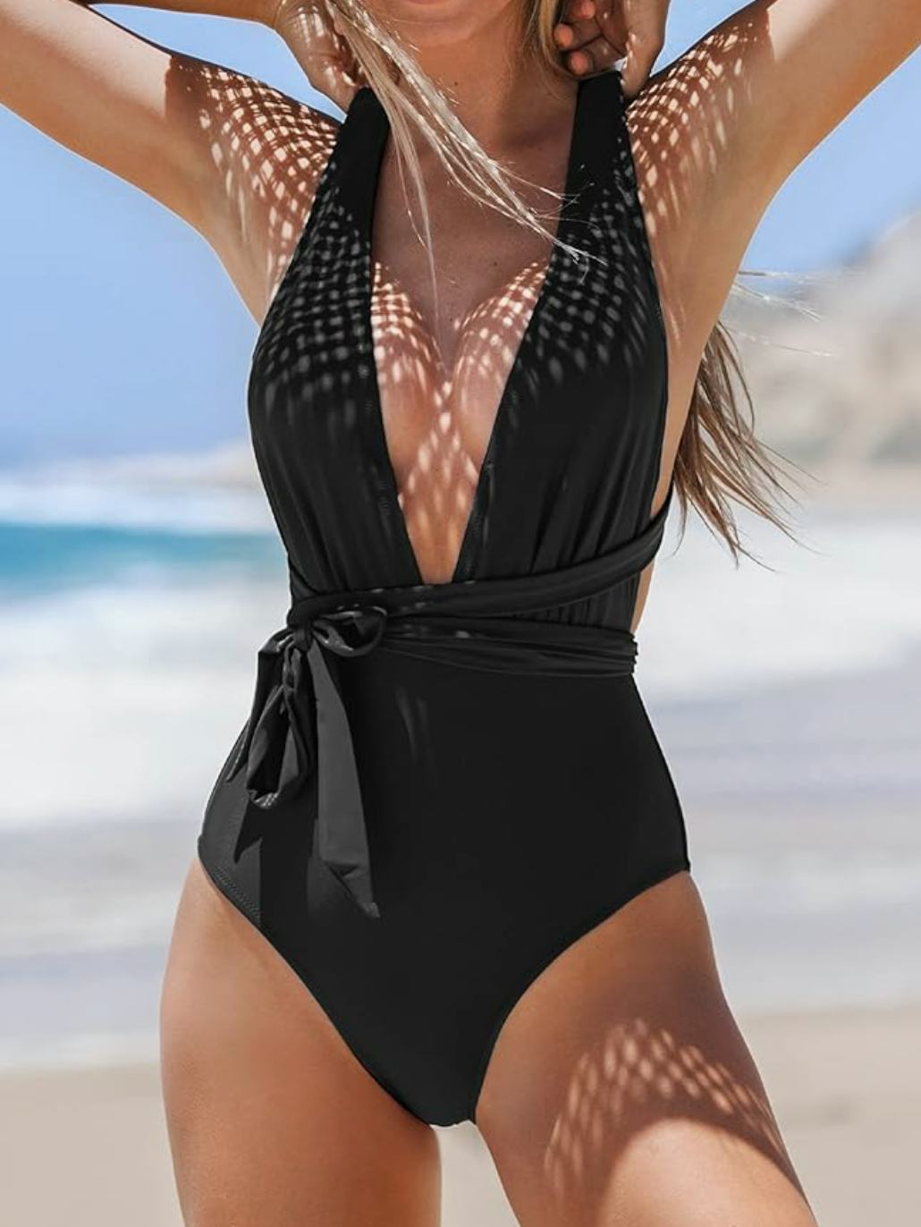 CUPSHE Crisscross Swimsuit