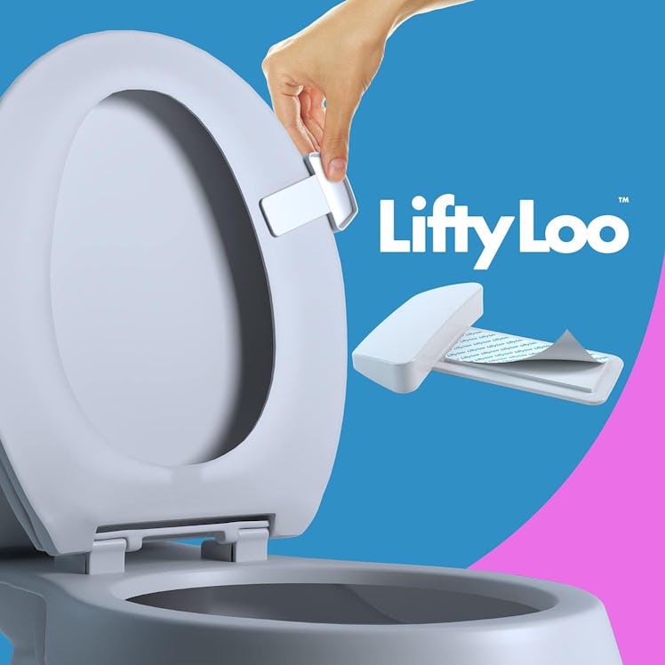 Lifty Loo Toilet Seat Handle Lift (2-Pack)