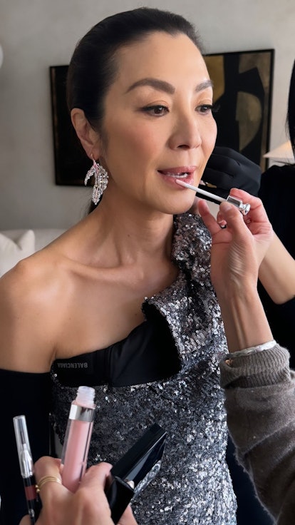 Michelle Yeoh's 2024 Oscars Makeup Was Built Around This New Dior Product