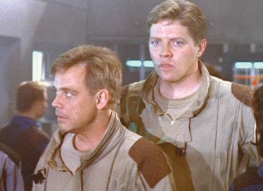 Mark Hamill and Tom Wilson in Wing Commander IV.
