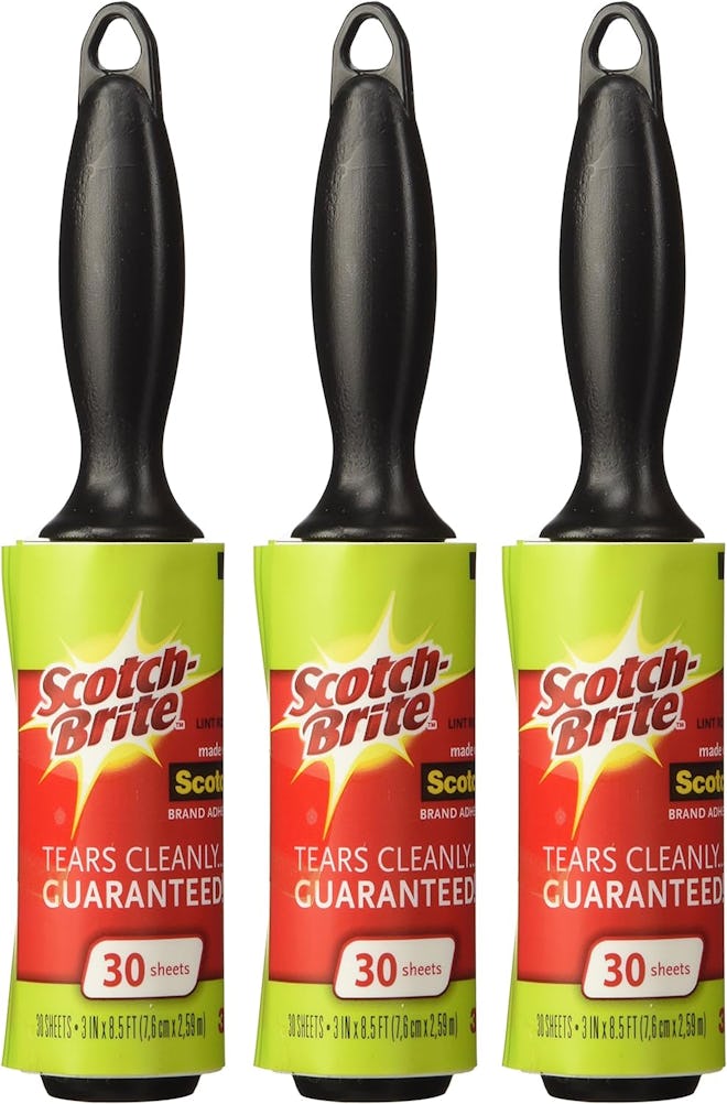 Scotch 3M 30-Sheet Mini Lint Rollers (3-Pack)