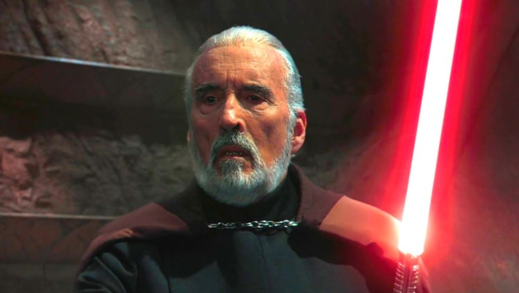 Dooku and the Separatists in 'Attack of the Clones.'