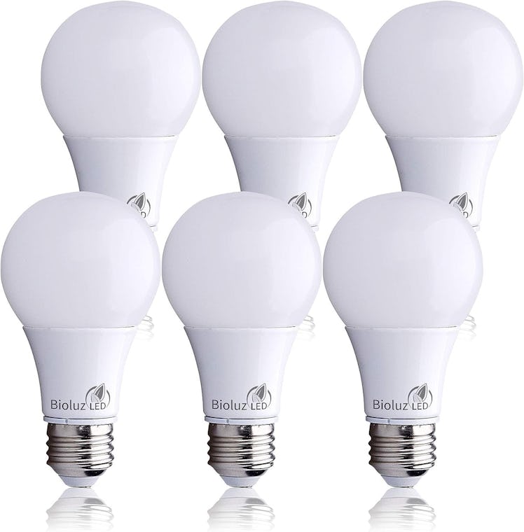 Bioluz 60 Watt Warm White LED Light Bulbs (6-Pack)